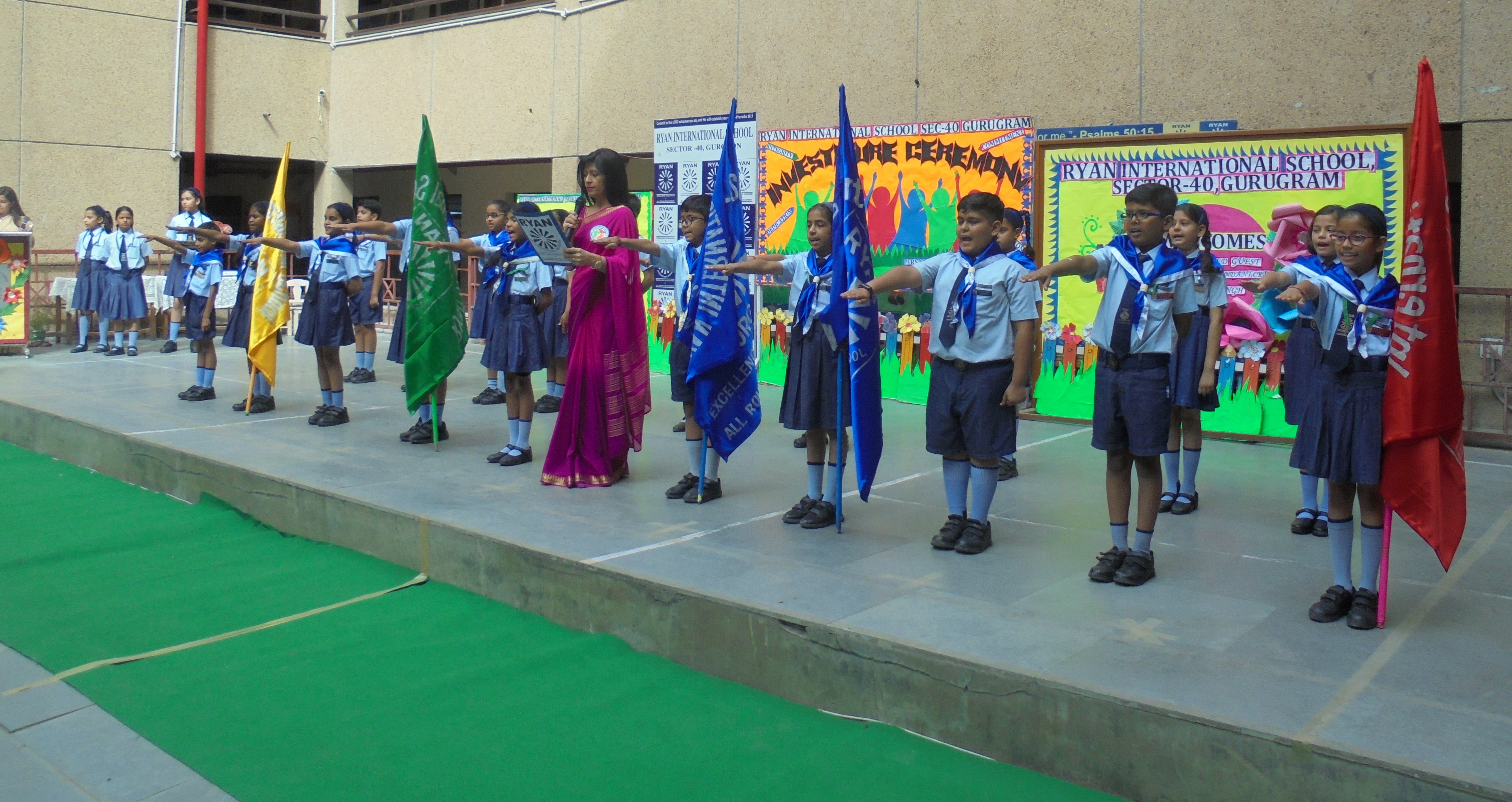 Investiture Ceremony - Ryan International School, Sec 40, Gurgaon